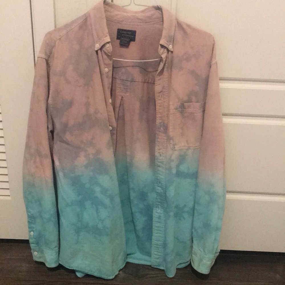 Tie dye light jacket